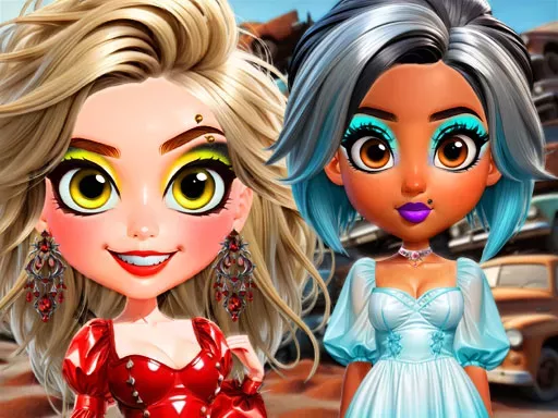 Punk Princess Dress Up: Rebellious Makeover game thumbnail