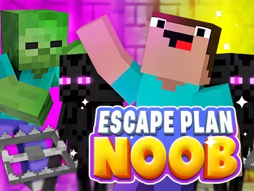 Noob Escape Plan: Prison Puzzle Adventure game thumbnail