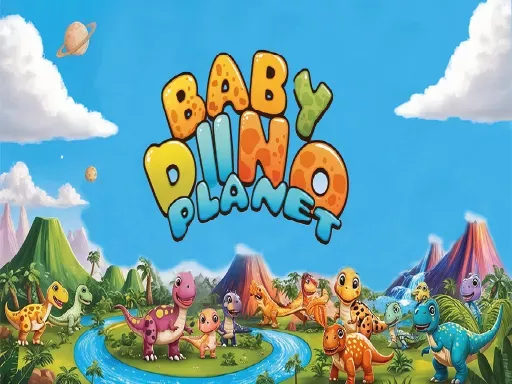 Baby Dino Planet Adventure Game game thumbnail