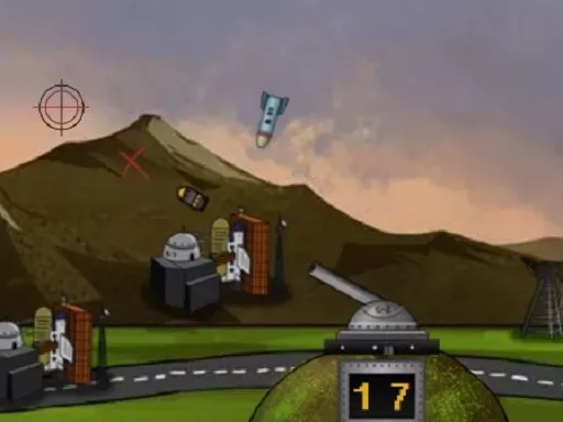 Missile Attack Defense Challenge game thumbnail