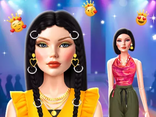 Summer Runway Dress Up Game game thumbnail